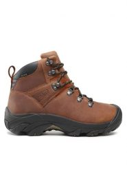 Keen Trekkingi Pyrenees 1002435 Brązowy. Brązowe botki sznurowane Keen, bez wzorów, ze skóry, bez obcasa, bez zapięcia. Za 729.99 zł.
