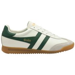 Sneakersy ze skóry Gola Torpedo. Białe buty sportowe casual Gola, bez wzorów, ze skóry, bez zapięcia. Za 470.50 zł.