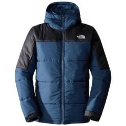 Kurtka turystyczna puchowa męska The North Face M Circular Diablo Jacket. Niebieskie kurtki The North Face, m, bez wzorów, z materiału, z kapturem. Za 724.00 zł.