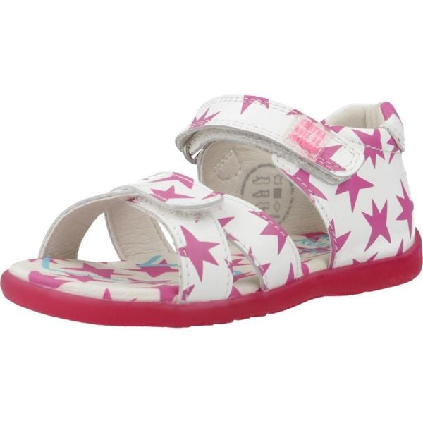 Sandały AGATHA RUIZ DE LA PRADA 242904A Biały. Białe sandały AGATHA RUIZ DE LA PRADA, ze skóry, bez zapięcia. Za 248.12 zł.