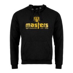 Bluza Z Kapturem Męska Basic. Czarne bluzy z kapturem Masters, l, bez wzorów, z bawełny, z kapturem. Za 271.99 zł.