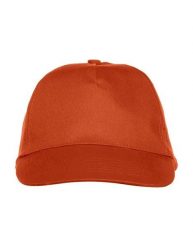 Clique Texas Cap czapka 5-panelowa z bawełny. Brązowe czapki z daszkiem CLIQUE, bez wzorów, z bawełny. Za 77.89 zł.