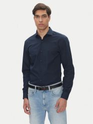 HUGO Koszula C-Jason 50293691 Granatowy Slim Fit. Niebieskie koszule Hugo, m, bez wzorów, z bawełny, bez kołnierzyka, bez ramiączek. Za 349.99 zł.