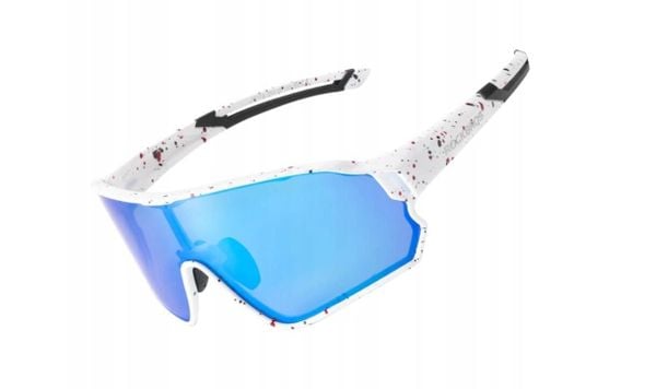 Okulary sportowe unisex Rockbros 14120009004 z polaryzacją. Białe okulary przeciwsłoneczne ROCKBROS. Za 87.00 zł.