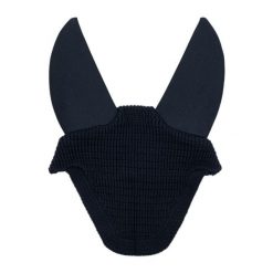 Czapka z muchą dla koni Equestro Silence. Niebieskie krawaty i muchy EQUESTRO, bez wzorów. Za 155.23 zł.