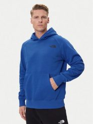 The North Face Bluza Redbox NF0A89F9 Niebieski Regular Fit. Niebieskie bluzy The North Face, l, bez wzorów, z bawełny, bez kaptura. Za 349.99 zł.