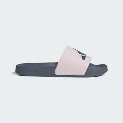 Klapki ADILETTE. Czarne klapki Adidas, z materiału. Za 119.00 zł.