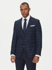 BOSS Marynarka H-Hutson-233 50535057 Granatowy Slim Fit. Niebieskie garnitury Boss, m, bez wzorów, z wełny. Za 1,269.00 zł.