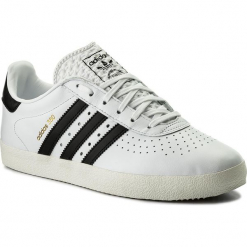 Buty adidas - 350 CQ2780 Ftwwht/Cblack/Owhite. Białe buty sportowe casual marki Adidas, z materiału. W wyprzedaży za 269.00 zł.