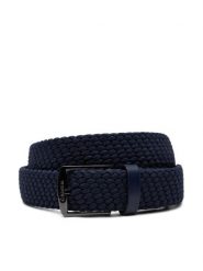 Calvin Klein Pasek Męski Ck Casual Elastic Braided 35Mm K50K512839 Granatowy. Niebieskie paski CALVIN KLEIN, bez wzorów, z materiału, casualowe. Za 219.99 zł.