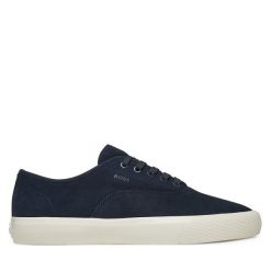 Tenisówki BOSS. Niebieskie trampki Boss, m, bez wzorów, bez zapięcia. Za 479.99 zł.
