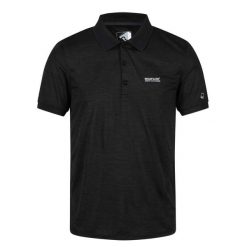 Koszulka Polo Męska Jersey Remex II. Szare koszulki polo Regatta, m, bez wzorów, z jersey, bez kołnierzyka, bez ramiączek. Za 93.99 zł.