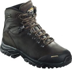 Buty trekkingowe męskie Meindl Kansas Gore-Tex. Brązowe buty turystyczne MEINDL, na zimę, bez wzorów, z gore-texu, bez zapięcia, trekkingowe, gore-tex. Za 1,092.30 zł.