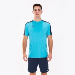 Spodenki do piłki nożnej męskie Treviso. Niebieskie szorty Joma, m, bez wzorów, sportowe. Za 97.59 zł.