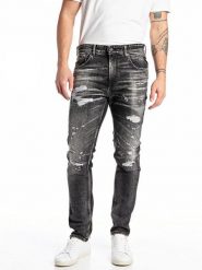 Replay Dżinsy - Slim fit - w kolorze antracytowym rozmiar: W29. Czarne jeansy Replay. Za 405.05 zł.
