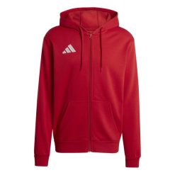 Bluza z kapturem i zamkiem błyskawicznym adidas Entrada 26. Białe bluzy z kapturem Adidas, bez wzorów, z kapturem. Za 146.99 zł.