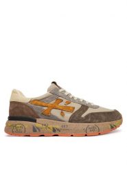 Premiata Sneakersy Mick Var 7866 Brązowy. Brązowe buty sportowe casual Premiata, bez wzorów, ze skóry, bez zapięcia. Za 1,159.00 zł.