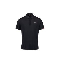 Koszulka polo do jazdy konnej B Vertigo Aidan. Czarne koszulki polo B VERTIGO, bez wzorów, bez kołnierzyka, bez ramiączek, do jazdy konnej. Za 209.50 zł.