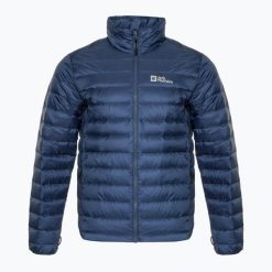 Kurtka męska Jack Wolfskin Pilvi Down. Niebieskie kurtki Jack Wolfskin, m, bez wzorów, bez kaptura. Za 629.99 zł.