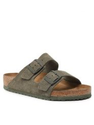 Birkenstock Klapki Arizona 1025657 Zielony. Zielone klapki Birkenstock, ze skóry. Za 539.99 zł.