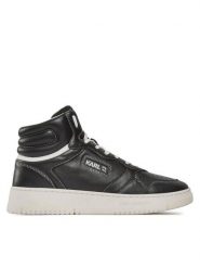 KARL LAGERFELD Sneakersy KL53043 Czarny. Czarne buty sportowe casual KARL LAGERFELD, bez wzorów, z materiału, bez zapięcia. Za 1,129.00 zł.