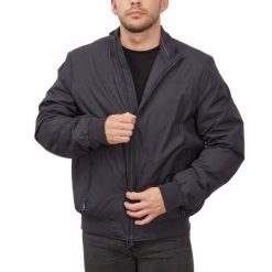 Kurtka GEOX M0420C T2676 M VINCIT BOMBER Czarny. Czarne kurtki Geox, m, bez wzorów, z tkaniny, bez kaptura. Za 360.99 zł.
