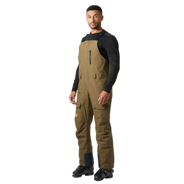 Kombinezon narciarski cargo Helly Hansen Sogn. Brązowe spodnie narciarskie i snowboardowe Helly Hansen, m, bez wzorów, narciarskie. W wyprzedaży za 966.50 zł.