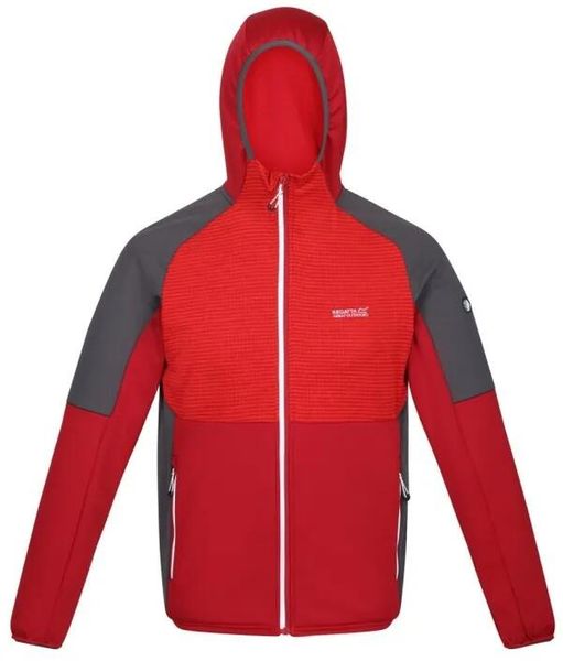 Męska Kurtka Softshell Regatta Optare- Wiatroszczelna i Oddychająca. Czerwone kurtki Regatta, l, bez wzorów, z elastanu, bez kaptura. Za 255.99 zł.