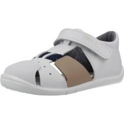 Sandały TITANITOS L500 CRISTIAN Biały. Białe sandały TITANITOS, ze skóry, bez zapięcia. Za 186.99 zł.