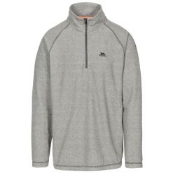 Trespass Keynote - Męski polar At100 Black. Czarne bluzy z polaru Trespass, m, bez wzorów, z polaru, bez kaptura. Za 225.99 zł.