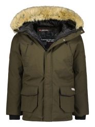 ANAPURNA Kurtka zimowa "Claudana" w kolorze oliwkowym rozmiar: XXL. Brązowe kurtki ANAPURNA, na zimę, xxl, z aplikacjami, bez kaptura. Za 244.80 zł.