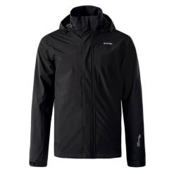 Kurtka męska Softshell Hi-Tec Oscar - czarna, Rozmiar XXL. Czarne kurtki Hi-tec, m, bez wzorów, z materiału, bez kaptura. W wyprzedaży za 209.99 zł.