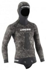 Kurtka pianka neoprenowa Cressi Tracina 5 mm. Czarne kurtki CRESSI, l, bez wzorów, z materiału, bez kaptura. Za 837.15 zł.