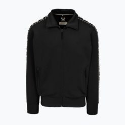 Bluza męska Pitbull Track Jacket Powers. Czarne bluzy PITBULL, m, bez wzorów, bez kaptura. Za 209.99 zł.