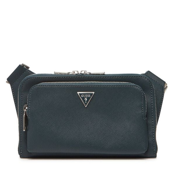 Nerka Guess. Zielone saszetki i nerki Guess, z aplikacjami. Za 279.99 zł.