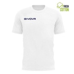 Bawełniana koszulka Givova Fresh White White 2xl. Czarne t-shirty sportowe Givova, bez wzorów, z bawełny, bez ramiączek, do koszykówki. Za 59.82 zł.