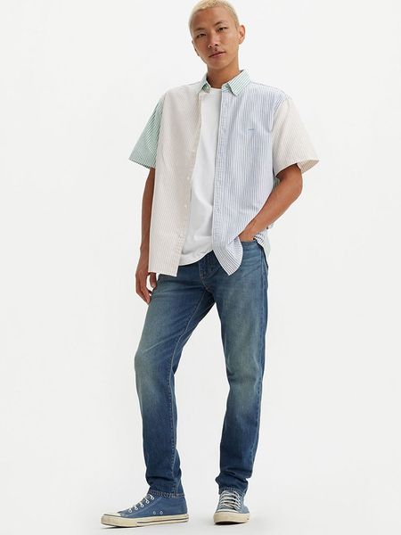Levi's Dżinsy "512" - Slim fit - w kolorze niebieskim rozmiar: W31/L32. Niebieskie jeansy Levi's®, l. Za 166.10 zł.