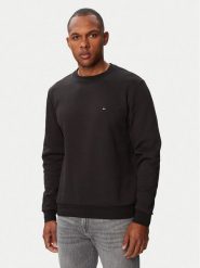 Tommy Hilfiger Sweter Essential MW0MW37241 Czarny Regular Fit. Czarne swetry rozpinane Tommy Hilfiger, m, bez wzorów, z bawełny, bez kołnierzyka, bez ramiączek. Za 489.99 zł.