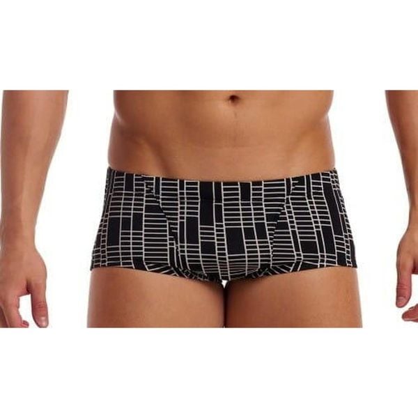 Kąpielówki Funky Trunks Up The Ladder - trunki męskie. Czarne kąpielówki Funky Trunks, m, bez wzorów, sportowe. W wyprzedaży za 162.60 zł.