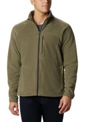 Kurtka COLUMBIA 1420421CB FAST TREK II FULL ZIP FLE Zielony. Zielone kurtki Columbia, l, bez wzorów, z materiału, bez kaptura. Za 221.99 zł.