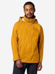 Marmot Kurtka przeciwdeszczowa "PreCip Evo" w kolorze żółtym rozmiar: S. Żółte kurtki przeciwdeszczowe Marmot, s, bez wzorów, z materiału, outdoorowe. Za 289.88 zł.