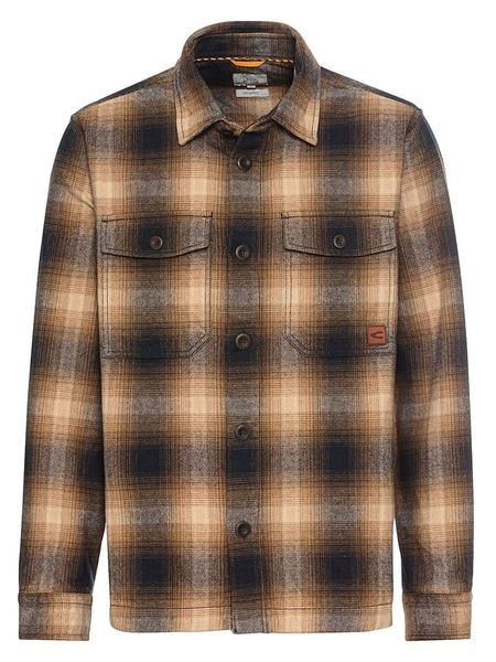 Camel Active Koszula w kolorze jasnobrązowym rozmiar: L. Brązowe koszule Camel Active, l, bez wzorów, z bawełny, bez kołnierzyka, bez ramiączek. Za 197.17 zł.