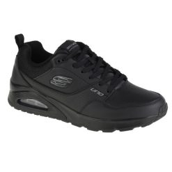 Buty sportowe Sneakersy męskie, Skechers Uno-Suroka. Czarne buty sportowe casual Skechers, bez wzorów, z materiału, bez zapięcia. Za 369.99 zł.