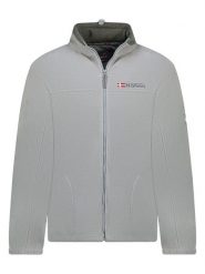 Geographical Norway Kurtka polarowa "Tamazonie" w kolorze jasnoszarym rozmiar: XXL. Szare kurtki Geographical Norway, xxl, bez wzorów, z materiału, bez kaptura. Za 96.60 zł.