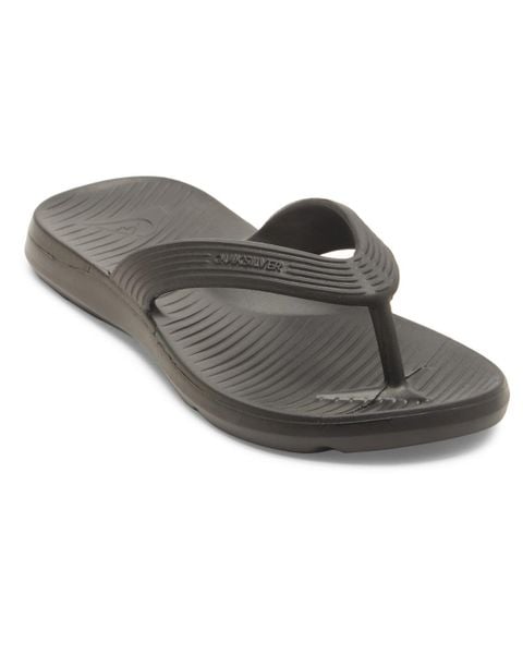 Sandały dla Mężczyzn SALVAGE Czarny. Czarne sandały Quiksilver, bez zapięcia. Za 109.99 zł.