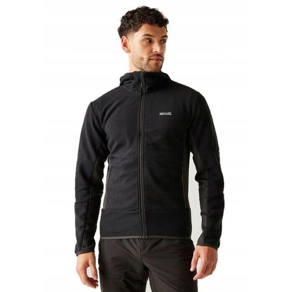 Bluza softshell dla mężczyzn Regatta RML247 z kapturem. Szare bluzy Regatta, m, bez wzorów, z softshellu, z kapturem. W wyprzedaży za 109.99 zł.