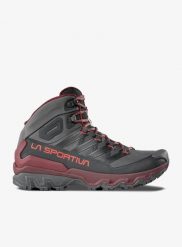 Buty turystyczne La Sportiva Ultra Raptor 3 Mid GTX. Szare buty turystyczne La Sportiva, bez wzorów, z gore-texu, bez zapięcia, trekkingowe, gore-tex. Za 934.99 zł.