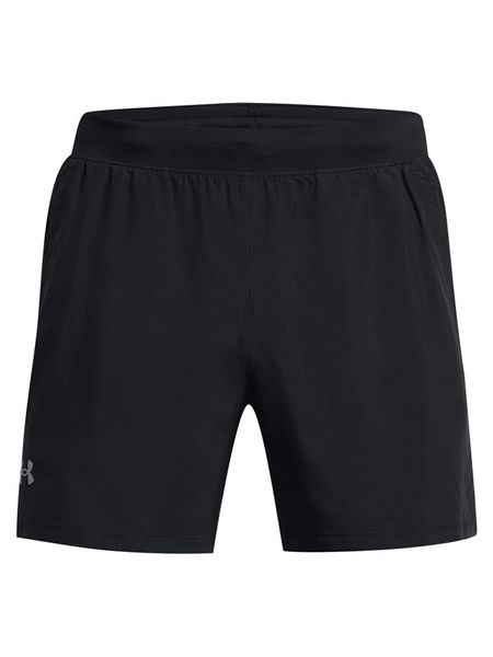 Under Armour Szorty "Launch 5" w kolorze czarnym do biegania rozmiar: XXL. Czarne szorty Under Armour, xxl, bez wzorów, z materiału. Za 97.51 zł.