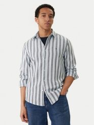 Tommy Jeans Koszula DM0DM22755 Błękitny Regular Fit. Niebieskie koszule Tommy Jeans, l, bez wzorów, z jeansu, bez kołnierzyka, bez ramiączek. Za 409.99 zł.