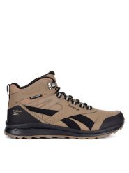 Reebok Trapery H1-003 MM Brązowy. Brązowe trapery Reebok, z materiału, bez zapięcia. Za 329.99 zł.